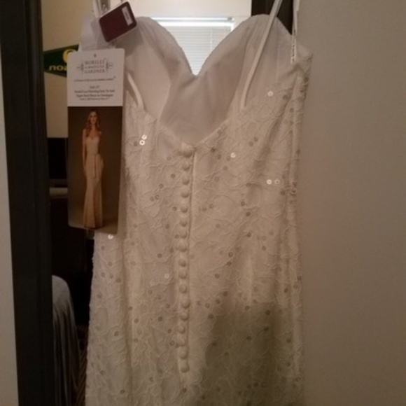 Mori Lee Ivory 127 Wedding Dress - Picture 3 of 4